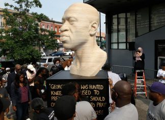Floyd Statue in Brooklyn Vandalized Days After Installation