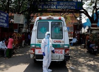 India: Daily COVID-19 Fatalities Fall Under 1,600