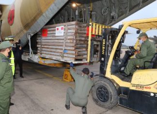 Covid-19: Departure to Tunisia of three Planes Carrying Emergency Medical Aid Ordered by King Mohammed VI