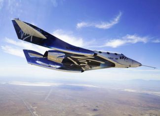 Virgin Galactic Spaceship Takes off With Branson on Board