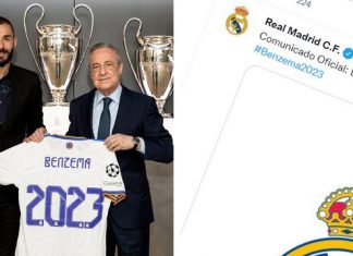 Benzema Extends Deal with Real Madrid until 2023
