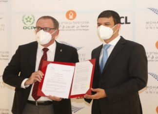 OCP Group, ICL Group Partner to Support Sustainability Programs at UM6, BGU OCP Group, ICL Group Partner to Support Sustainability Programs at UM6, BGU