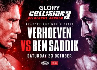 Rico Verhoeven vs Jamal Ben Saddik: How to watch Collision 3, Glory 79, date, time, PPV, free live stream Rico Verhoeven vs Jamal Ben Saddik: How to watch Collision 3, Glory 79, date, time, PPV, free live stream