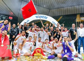 HM the King Congratulates National Futsal Team on Winning 2022 Arab Cup