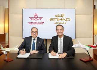 Etihad Airways and Royal Air Maroc expand partnership