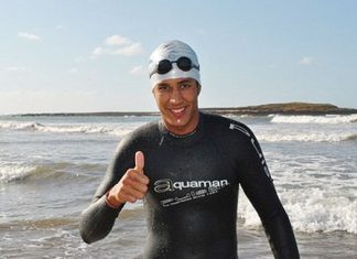 Moroccan swimmer Hassan Baraka conquers the english channel