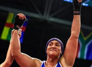 Moroccan boxer Khadija El Mardi advances to Paris 2024 quarterfinals