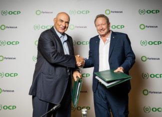 Green energy joint venture between OCP Group and Fortescue approved