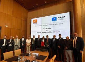 Barid Cash and AtlantaSanad agents association sign partnership agreement