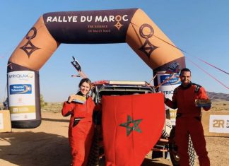 Hanane Amraoui and Ali Oubassidi make history with victory in Rallye du Maroc
