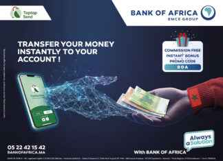 BANK OF AFRICA partners with Taptap Send to serve the Moroccan diaspora
