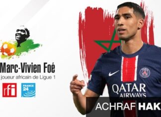 Achraf Hakimi makes history as 2025 Marc-Vivien Foé Award Winner