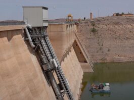 Dam Sakia El Hamra Laayoune is 83% complete, a key milestone in Morocco’s plan to secure water in the southern provinces.