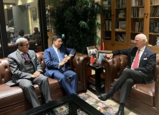 Bourita and De Mistura hold strategic talks on the Moroccan Sahara at UN Bourita and De Mistura hold strategic talks on the Moroccan Sahara at UN