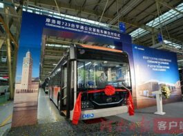 Morocco unveils massive bus fleet for AFCON 2025