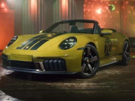Porsche Morocco unveils rare 911 Spirit 70 convertible