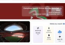 Morocco launches real-time weather app ahead of AFCON 2025 Morocco launches real-time weather app ahead of AFCON 2025