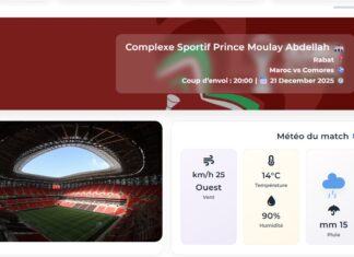 Morocco launches real-time weather app ahead of AFCON 2025 Morocco launches real-time weather app ahead of AFCON 2025