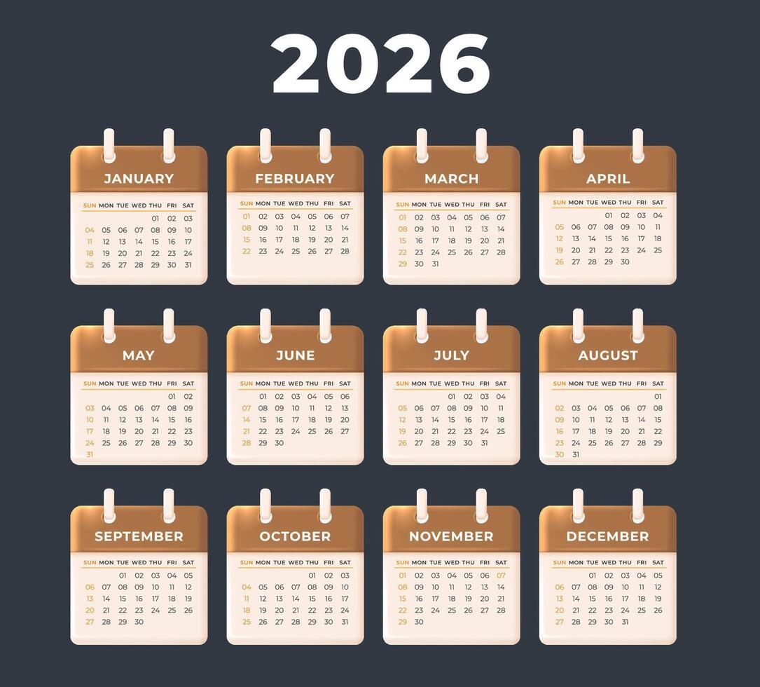 68637117-2026-calendrier-calendrier-2026-gratuit-vectoriel Morocco’s 2026 calendar brings a record 14 public holidays