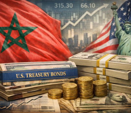 Morocco adds $900m to US treasury portfolio in 2025 Morocco raised its holdings of US government bonds to $4.1 billion in December 2025, up from $3.2 billion a year earlier