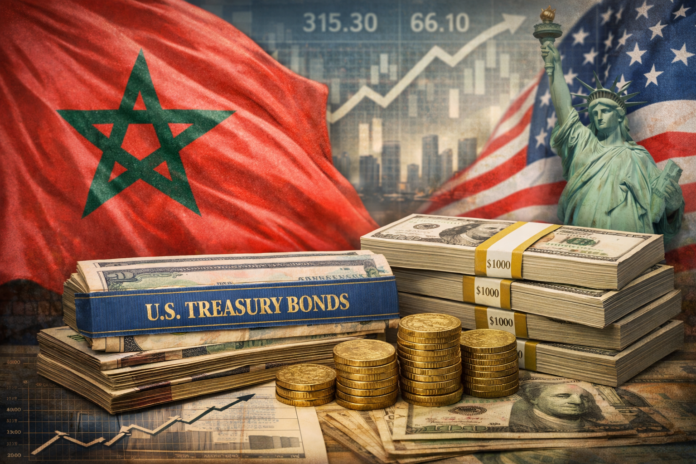 Morocco raised its holdings of US government bonds to $4.1 billion in December 2025, up from $3.2 billion a year earlier