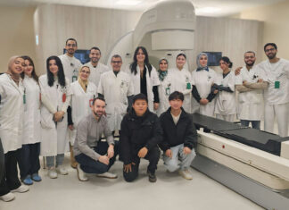 Morocco hospital installs AI-powered cancer radiotherapy machine The International University Hospital Mohammed VI in Rabat has started using a new cancer treatment machine called the uRT LINAC 506C