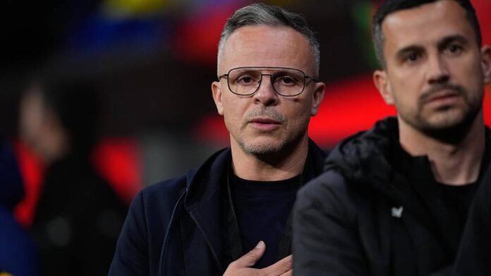 Morocco’s coach Mohamed Ouahbi used a “false nine” system against Ecuador, which ended 1-1 at the Metropolitano Stadium in Madrid. Morocco’s coach Mohamed Ouahbi used a “false nine” system against Ecuador, which ended 1-1 at the Metropolitano Stadium in Madrid.