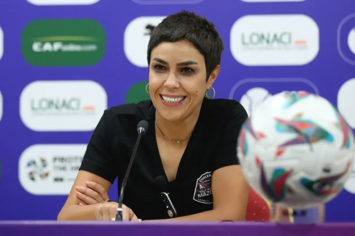 The Jordan Football Association has named Moroccan coach Lamia Boumehdi as the new head coach of the country’s women’s national football team. The Jordan Football Association has named Moroccan coach Lamia Boumehdi as the new head coach of the country’s women’s national football team.