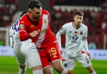 Wydad and Safi draw in Confederation Cup quarter-final first leg Olympic Safi drew 1–1 with Wydad AC on Sunday in the first leg of their CAF Confederation Cup quarter-final at the El Massira Stadium.