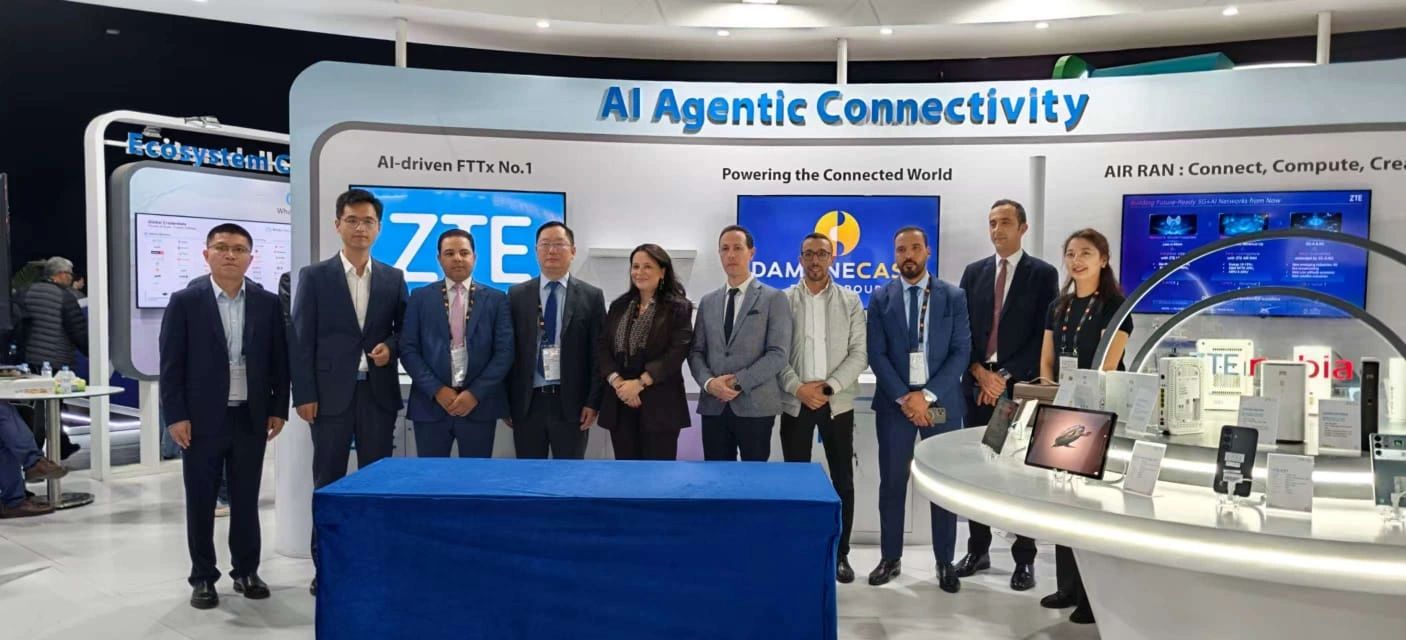 Damane Cash has teamed up with ZTE Corporation at GITEX Africa Morocco 2026 to improve digital financial services Damane Cash has teamed up with ZTE Corporation at GITEX Africa Morocco 2026 to improve digital financial services