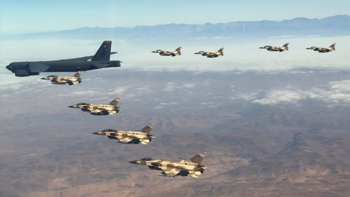 Morocco and US hold joint combat drills with bomber flyover and new JTAC training programme