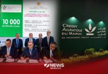 Crédit Agricole du Maroc to train financial literacy to 10,000 farmers in Morocco Crédit Agricole du Maroc and the Ministry of Agriculture signed an agreement to help rural farmers learn basic financial skills