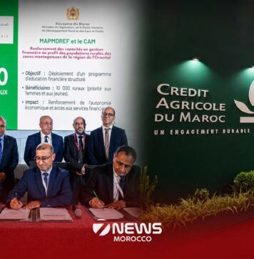 Crédit Agricole du Maroc to train financial literacy to 10,000 farmers in Morocco Crédit Agricole du Maroc and the Ministry of Agriculture signed an agreement to help rural farmers learn basic financial skills