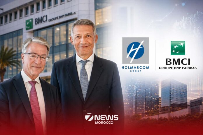 Holmarcom Finance Company has agreed to buy the 67% stake held by BNP Paribas in Banque Marocaine pour le Commerce et l'Industrie (BMCI).