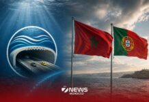 Portugal and Morocco plan €800m undersea road link across Strait of Gibraltar The proposal would link northern Morocco near Tangier with southern Portugal in the Algarve. It would be an undersea tunnel for cars and other vehicles, running beneath the Strait of Gibraltar.