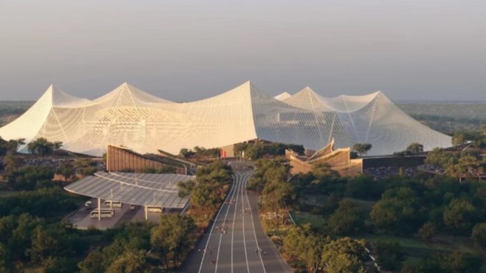 Casablanca SRM has started building new water infrastructure to supply the future Grand Hassan II Stadium in Benslimane province.