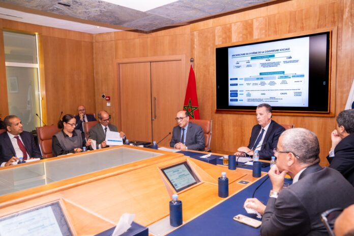 Moroccan business leaders met today with Hassan Boubrik, head of the National Social Security Fund (CNSS), to talk about social protection