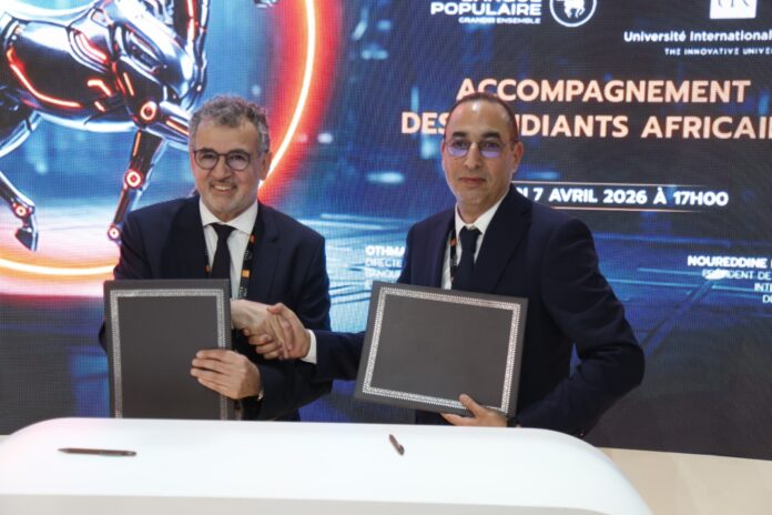 The International University of Rabat and Banque Populaire Afrique have signed an agreement at GITEX Africa Morocco 2026