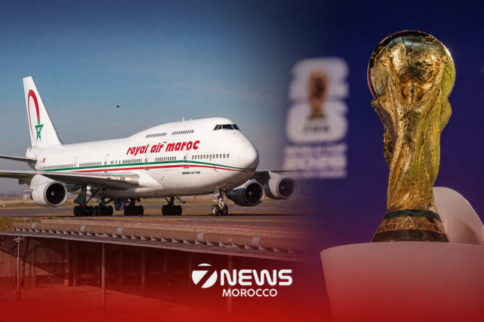 Royal Air Maroc is preparing a large-scale flight plan to help Moroccan fans travel to the United States for the 2026 World Cup