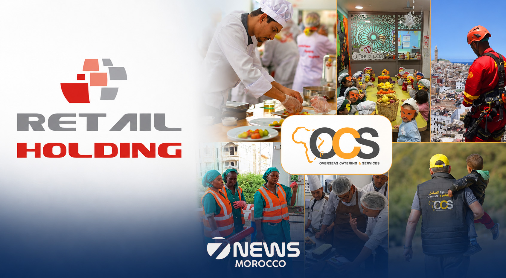 Retail Holding is stepping beyond supermarkets and shops. It has bought OCS, a company that cooks meals for workers, cleans buildings Retail Holding is stepping beyond supermarkets and shops. It has bought OCS, a company that cooks meals for workers, cleans buildings