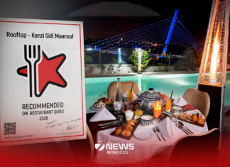 Kenzi Sidi Maarouf rooftop gains international dining label The Rooftop restaurant at the Kenzi Sidi Maarouf Hotel in Casablanca has received the “Recommended on Restaurant Guru 2026” label.