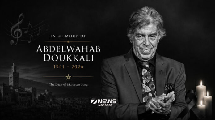 Abdelwahab Doukkali, one of Morocco’s best-known singers, has died at the age of 85. He was often called the “Dean of Moroccan Song”.