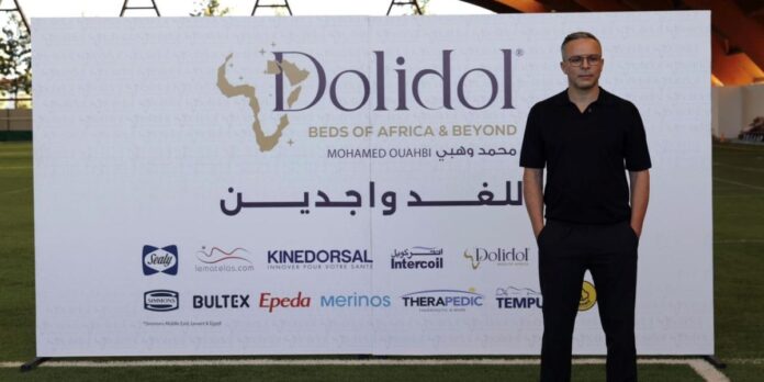 Mohamed Ouahbi has signed a new partnership with bedding and furniture group Dolidol that will run until the end of 2030.