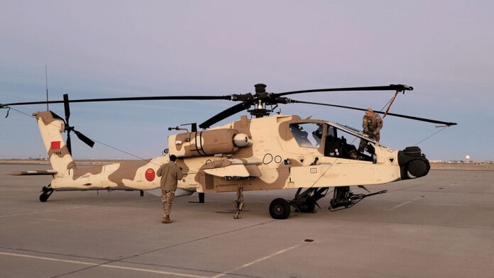 Morocco is now one of the few African countries, alongside Egypt, to operate this version of the Apache.