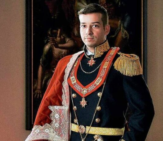 Meet the Swiss Moroccan man who crowned himself king and built his own empire Jonas Lauwiner, 31, also uses a string of invented titles including “Emperor of the Lauwiner Empire” and “Field Marshal of the Empire Legion”.