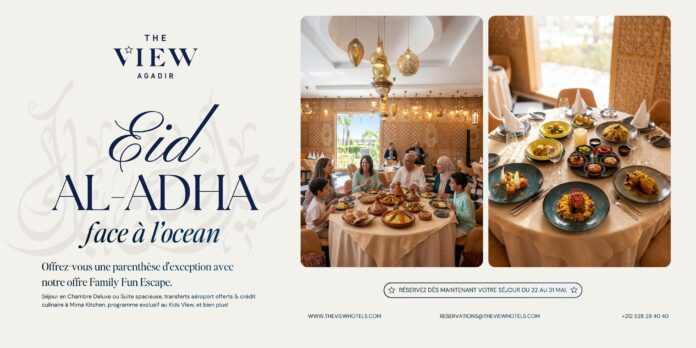 As Eid El Adha approaches, the hotel is offering a special programme that blends Moroccan customs with a luxury stay by the Atlantic coast.