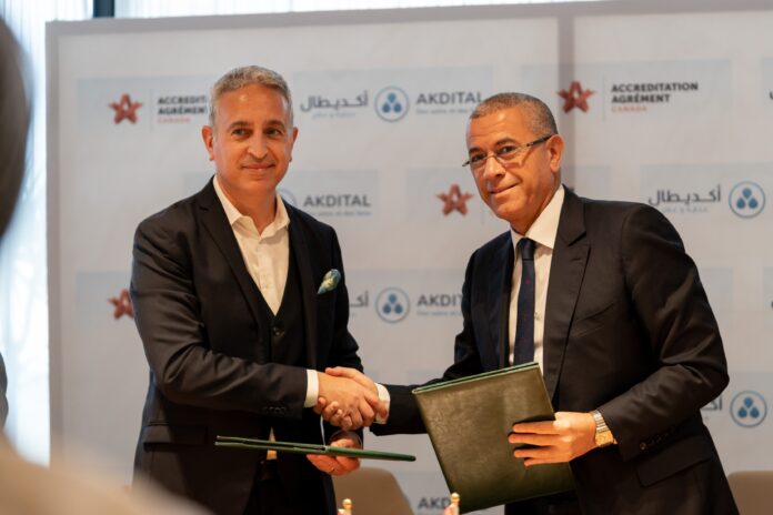 The AKDITAL Group has signed a new accreditation contract with Accreditation Canada International at a ceremony in Casablanca