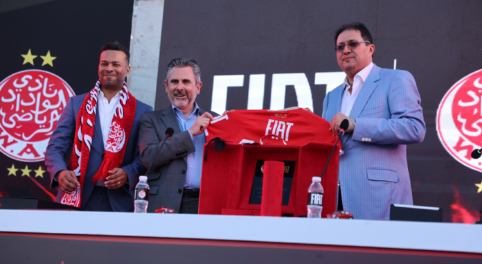 Wydad players from the first team will feature in FIAT advertising campaigns, alongside online content and fan activities.