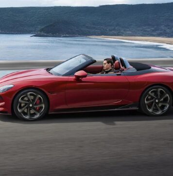 Electric sports car Cyberster arrives in Morocco starting at 680,000 dirhams MG Cyberster