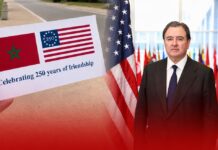 Morocco and US celebrate 250 years of one of world’s oldest diplomatic partnerships US Ambassador Richard Duke Buchan III pointed to growing cooperation around economic development with Morocco